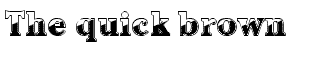 Western misc fonts: Chell Chrome Bold