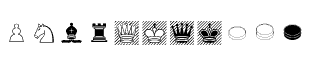 Misc symbol  fonts: Chess Draughts
