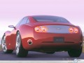 Chevrolet Concept Car red rear profile wallpaper