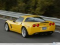 Chevrolet Corvette speed test  wallpaper
