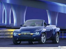 Chevrolet Ssr in blue fatasy hall wallpaper