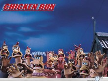 Chicken Run hen scared wallpaper