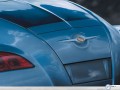 Chrysler wallpapers: Chrysler Crossfire blue back zoomed  wallpaper