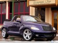 Chrysler wallpapers: Chrysler PT Cruiser Convertible purple  wallpaper