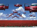 Citroen wallpapers: Citroen C3 flying cars wallpaper