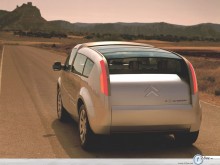 Citroen Concept Car rear view wallpaper