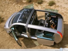 Citroen Concept Car top view wallpaper