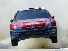 Citroen Sport in the air wallpaper