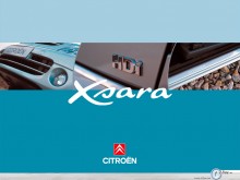 Citroen Xsara sign wallpaper