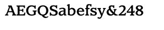 Serif fonts C-D: Claremont Medium