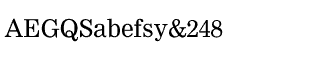 Serif fonts C-D: Clarion