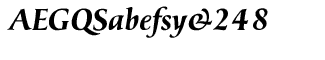 Serif fonts C-D: Classica Bold Italic