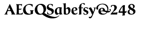 Serif fonts C-D: Classica Gallic Bold