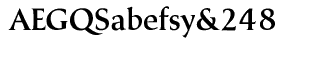 Serif fonts C-D: Classica Medium