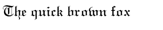 Gothic misc fonts: Clerestory SSK