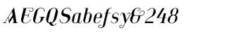 Serif fonts C-D: Compass Regular Italic