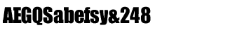 Sands Serif fonts A-D: Compressor Slab Serif