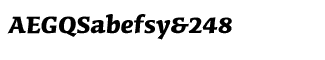 Serif fonts C-D: Conga Brava Bold