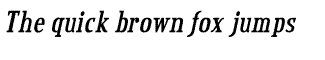 Serif fonts C-D: Credit Valley-Bold Italic
