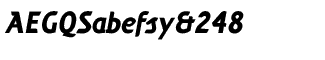 Serif fonts C-D: Cuban Bold Italic