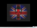 David Bowie wallpapers: David Bowie GB flag wallpaper