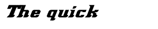 Serif misc fonts: Demonized