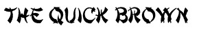 Serif misc fonts: Deng Thick