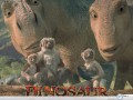 Dinosaur wallpapers: Dinosaur and monkey  wallpaper