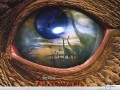 Dinosaur eye wallpaper