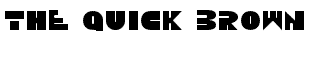 Retro fonts A-M: Disco Duck