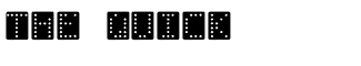 Digital misc fonts: Domino-Effect-Normal