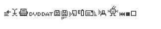 Symbol fonts A-E: Dotto One