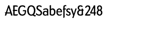Sands Serif fonts D-J: Dundee Medium Cond