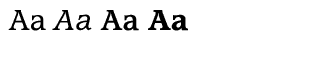 Serif fonts D-G: EF Accolade CE Volume