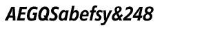 EF Diamanti fonts: EF Diamanti Condensed Regular Italic