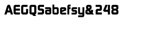 Serif fonts D-G: EF Digital Sans Bold
