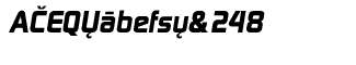 EF Digital Sans CE Bold Italic