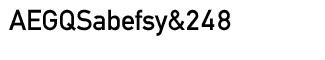 Serif fonts D-G: EF DIN Mittel Regular