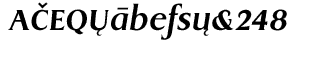 EF Dragon fonts: EF Dragon CE Demi Bold Italic