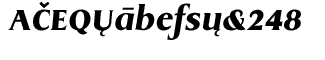 EF Dragon CE Extra Bold Italic