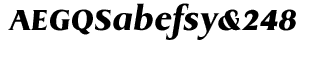 EF Dragon Extra Bold Italic