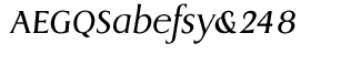 EF Dragon fonts: EF Dragon Light Italic