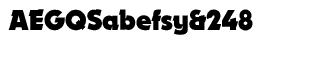 Serif fonts D-G: EF Dynamo Bold