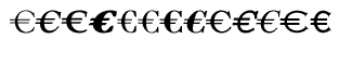 EF Euro fonts: EF EuroClassic B Regular