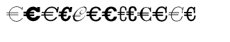 EF Euro fonts: EF EuroClassic C Regular