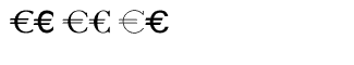EF Euro fonts: EF EuroClassic Volume