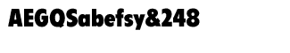 EF Flyer fonts: EF Flyer Bold Condensed