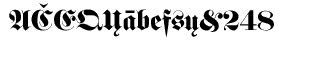 EF Fraktur fonts: EF Fraktur CE Bold