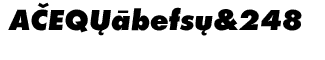Serif fonts D-G: EF Futura CE Extra Bold Oblique