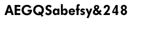 Serif fonts D-G: EF Futura Heavy